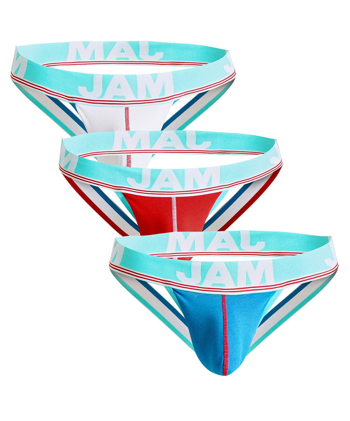 JAM - Jockstrap - 3 Pack Multicolor