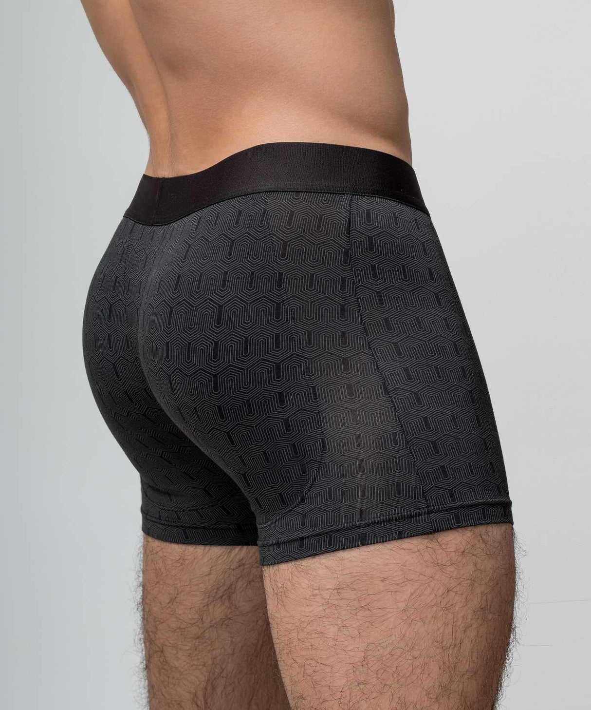 RACING TEAM Padded Boxer Brief Racing Black & Red