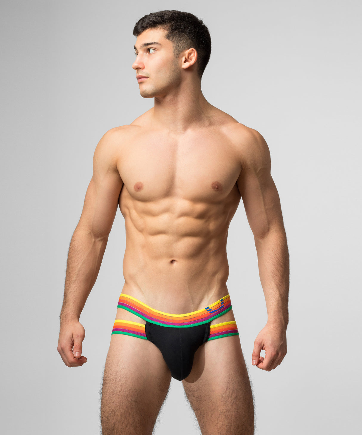 RAINBOW RUSH Lift Holster Brief Black