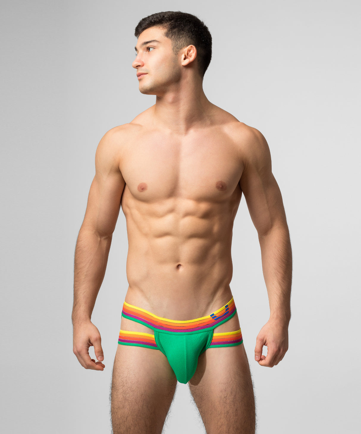 RAINBOW RUSH Lift Holster Brief Green