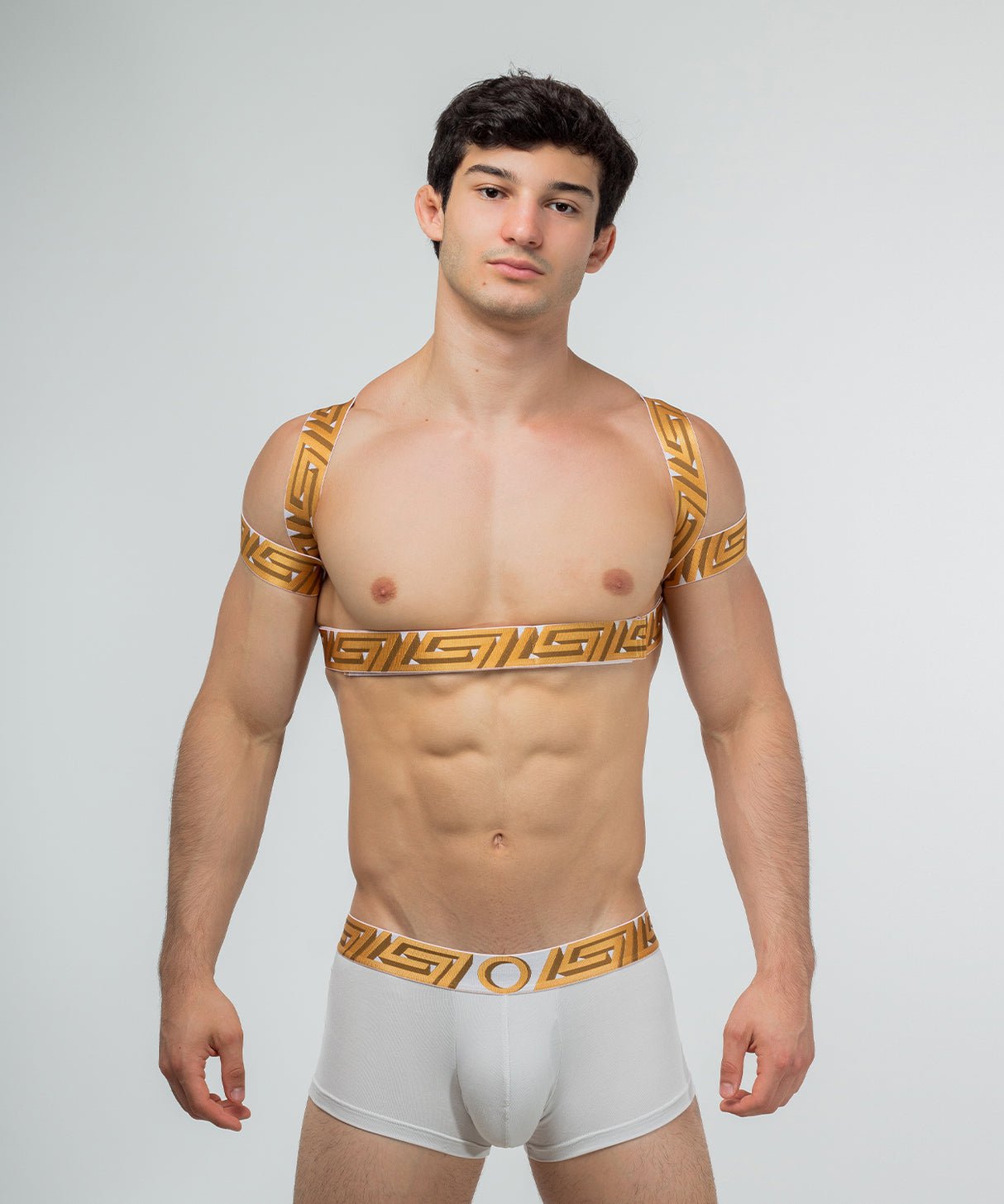 O MY GOD Posture Harness White