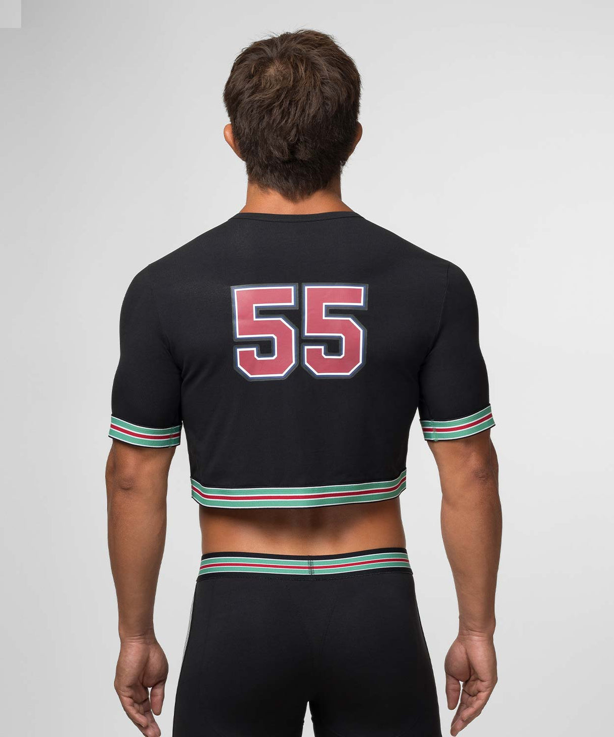 VARSITY Padded Crop Top