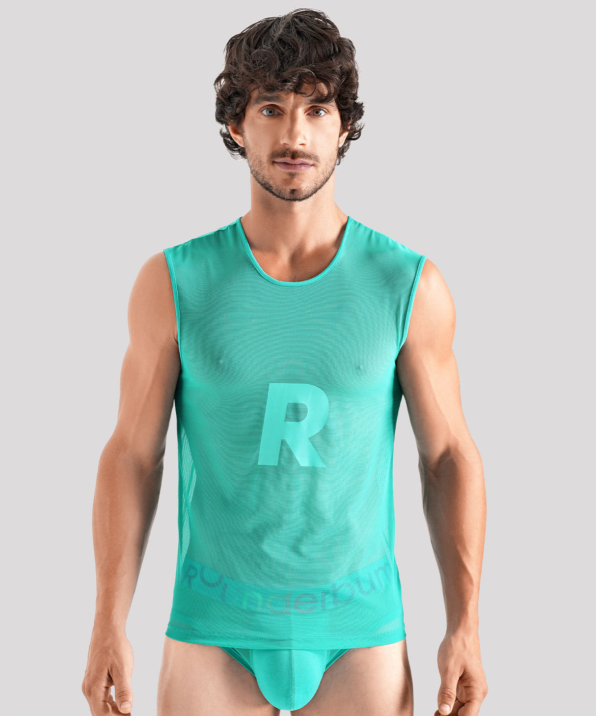 TRANSPARENT PRIDE Tank Top Green Cyb