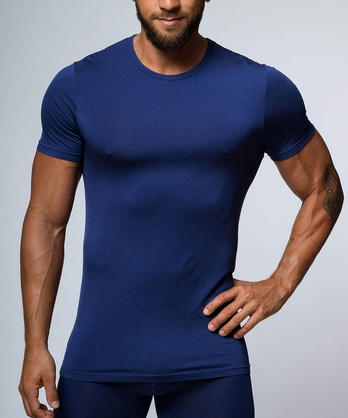 Essentials Cotton T-Shirt Crew Neck