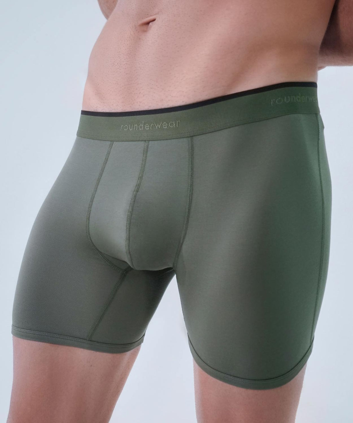 Essentials Modal Boxer Brief Olive Green