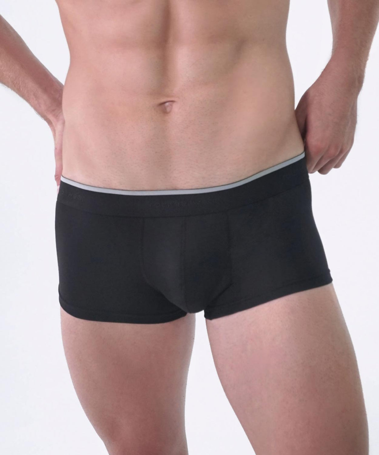 Essentials Modal Hipster Trunk Black