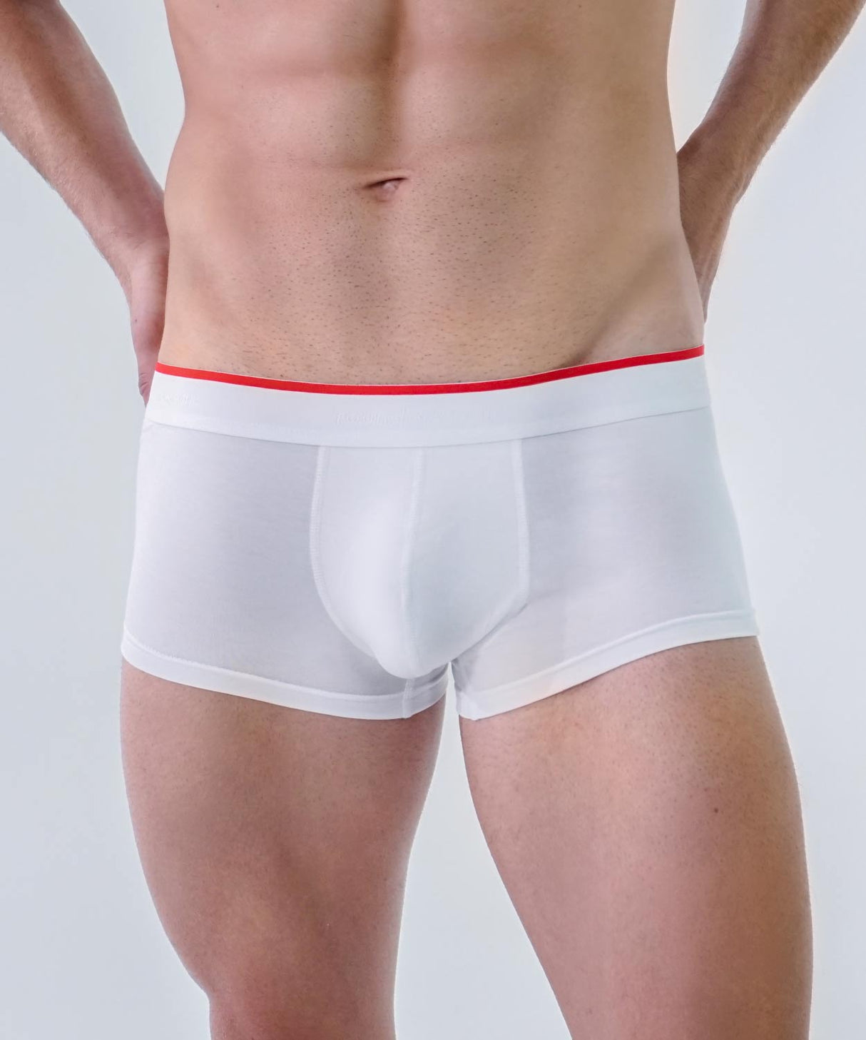 Essentials Modal Hipster Trunk White