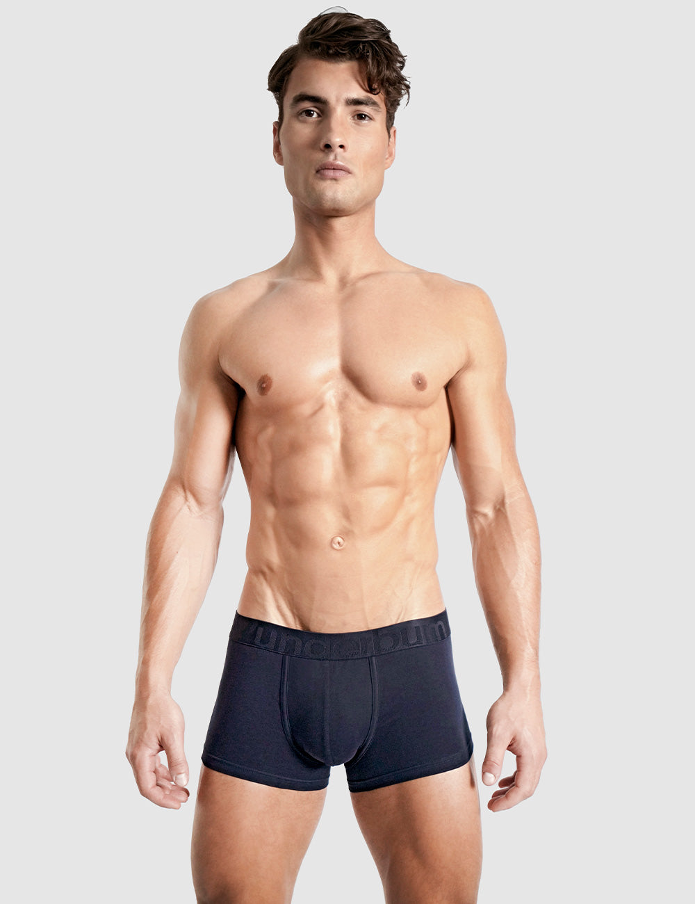 Basic Padded Boxer Trunk Navy