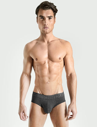 Jock Brief Heather-Charcoal