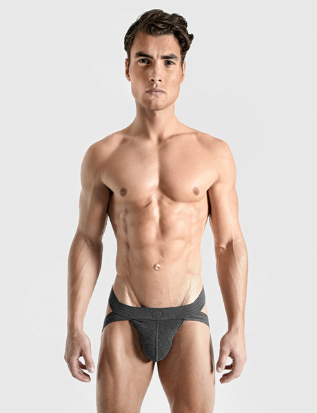 [DUAL TECH] Jockstrap Heather-Charcoal