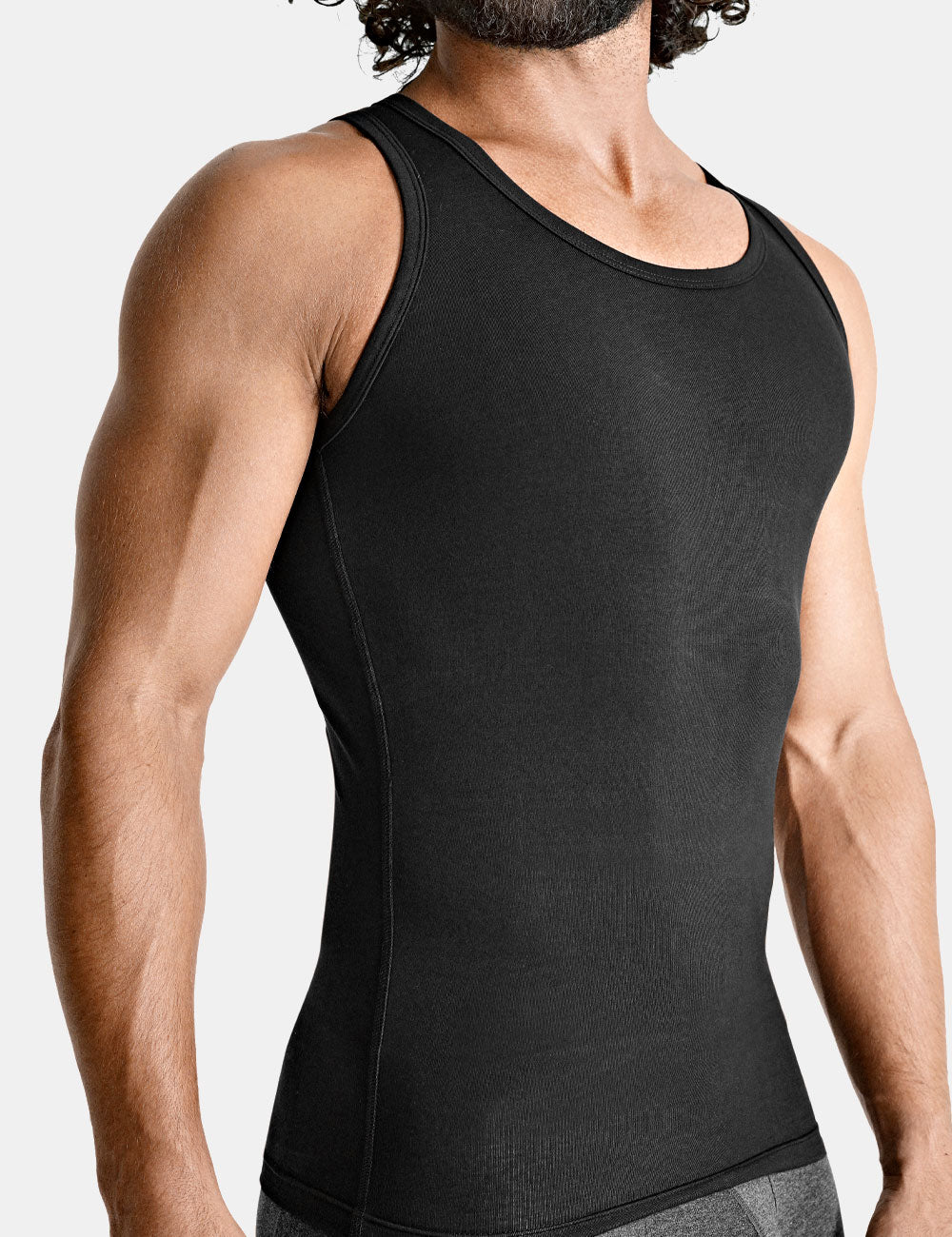 cotton compression tank