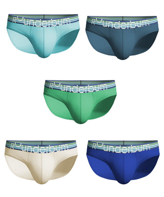 END OF SUMMER Package Brief 5-Pack Multicolor