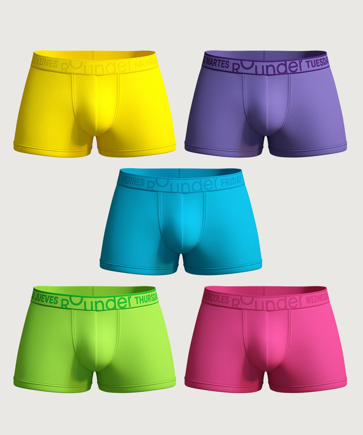 New Lift Trunk 5-Pack Multicolor