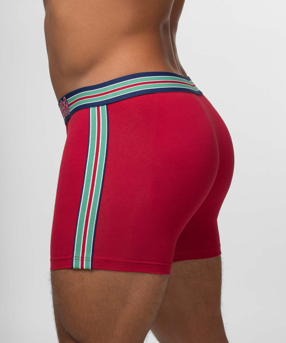 VARSITY Padded Boxer Brief Red