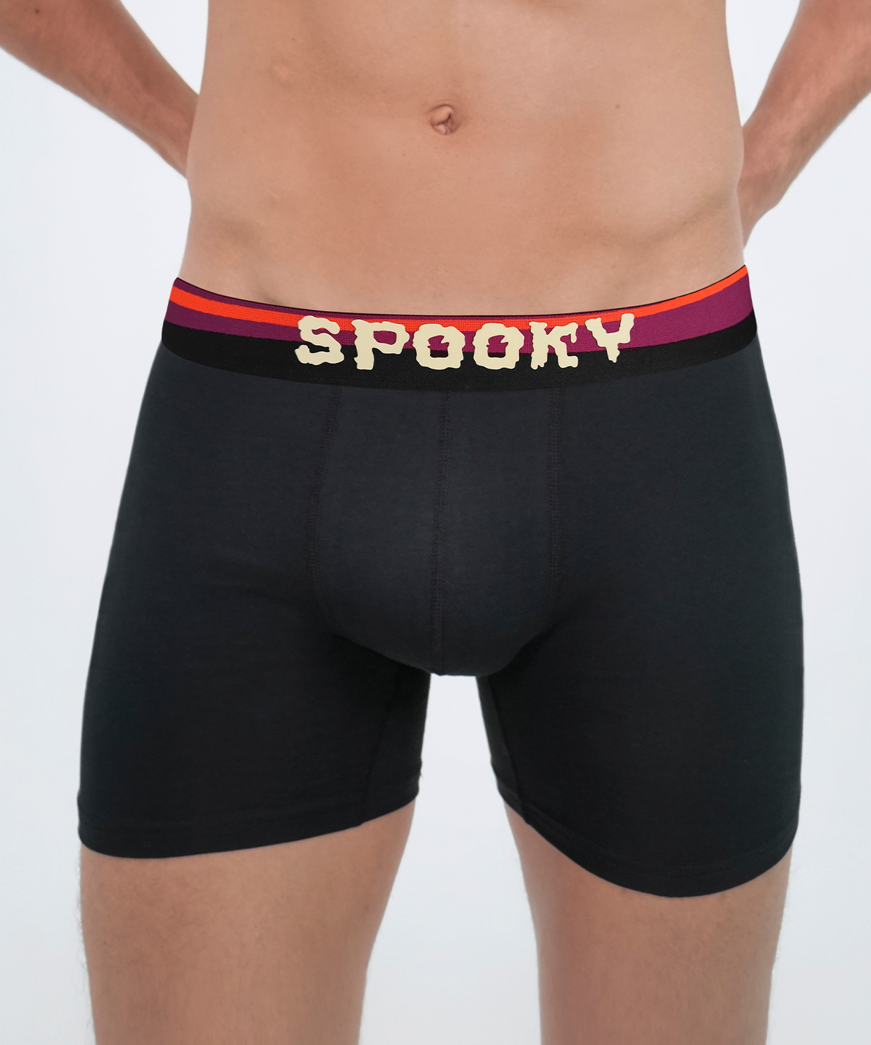 SPOOKY Boxer Brief Black