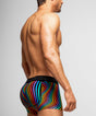 WAVEFORM PRIDE Padded Boxer Trunk Black Pride