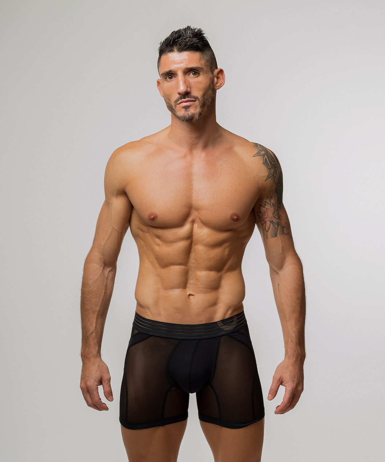 SEXY NIGHTS Anatomic Boxer Brief Black