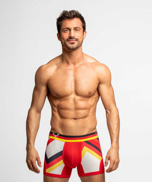 SOCCER EDITION Anatomic Trunk Red White Germany