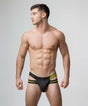 RACING TEAM Lift Holster Brief Racing Black & Yellow