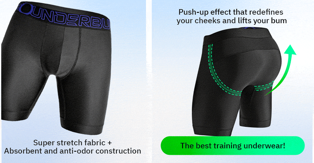 WORKOUT Lift Boxer Brief Rounderbum