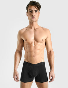 Padded Boxer Brief + Smart Package Cup Black