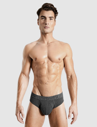 Basic Package Brief Heather-Charcoal