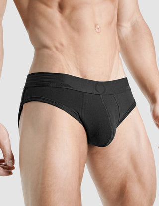 Padded Brief + Smart Package Cup Black