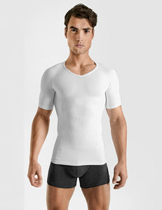 Seamless Compression T-Shirt White